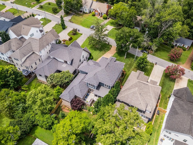 1727 Hillmont Dr, Nashville, TN 37215 - aerial perspective of suburban area