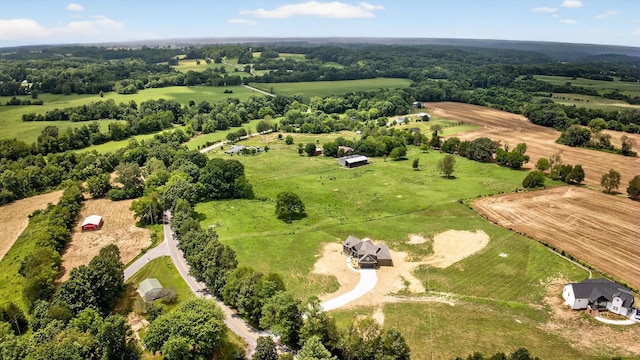 1263 N Sumner Rd, Bethpage, TN 37022 - aerial view of sparsely populated area
