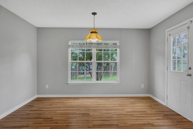 3313 Monoco Dr, Spring Hill, TN 37174 - unfurnished dining area with healthy amount of natural light and wood finished floors