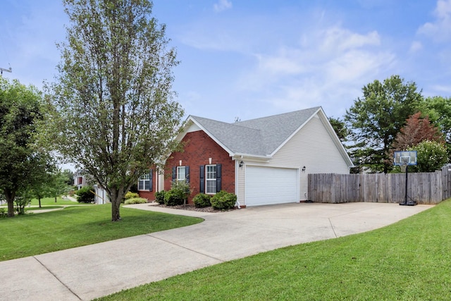 3313 Monoco Dr, Spring Hill, TN 37174 - view of front of property featuring brick siding, an attached garage, driveway, and roof with shingles