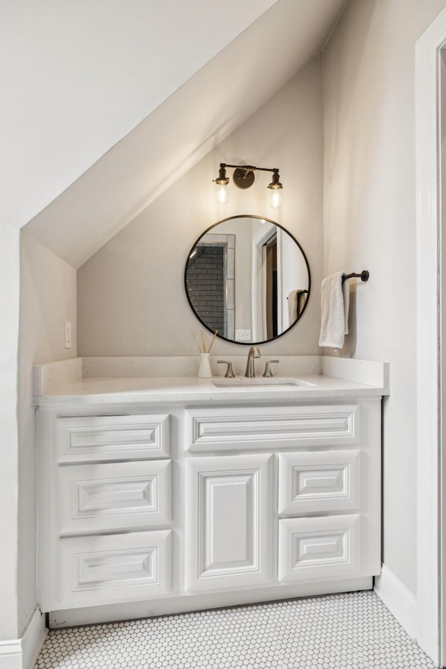 3404 Benham Ave, Nashville, TN 37215 - bathroom with vanity and baseboards