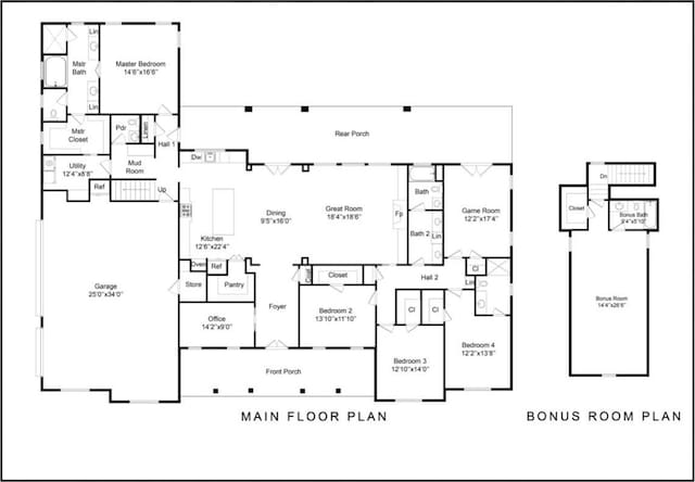 1501 Spencer Mill Rd, Burns, TN 37029 - view of floor plan / room layout