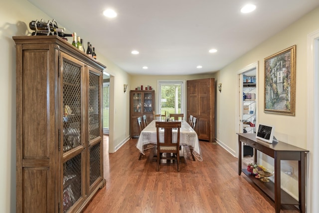 2680 Cedar Grove Rd, Lebanon, TN 37087 - dining space featuring recessed lighting and wood finished floors