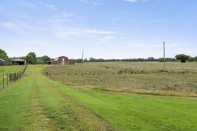 2680 Cedar Grove Rd, Lebanon, TN 37087 - view of yard featuring a view of rural / pastoral area, a barn, and an outbuilding