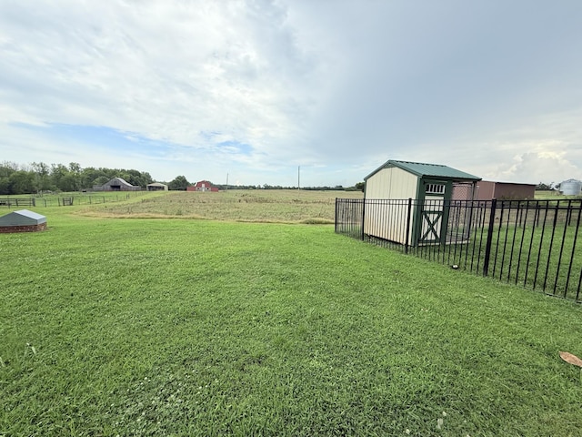 2680 Cedar Grove Rd, Lebanon, TN 37087 - view of yard featuring an outbuilding, a rural view, and an outdoor structure