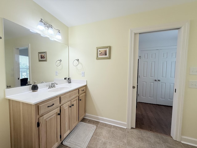2680 Cedar Grove Rd, Lebanon, TN 37087 - bathroom with vanity and tile patterned flooring
