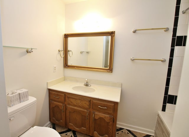 2117 Mockingbird Ln Unit A, Springfield, TN 37172 - bathroom with toilet and vanity