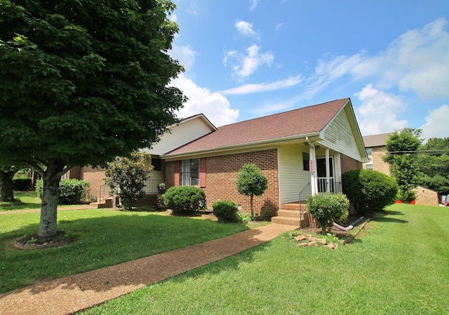 2117 Mockingbird Ln Unit A, Springfield, TN 37172 - view of front of property featuring brick siding and a front lawn