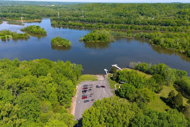 118 Colson Rd, Dover, TN 37058 - aerial view of a forest and a nearby body of water