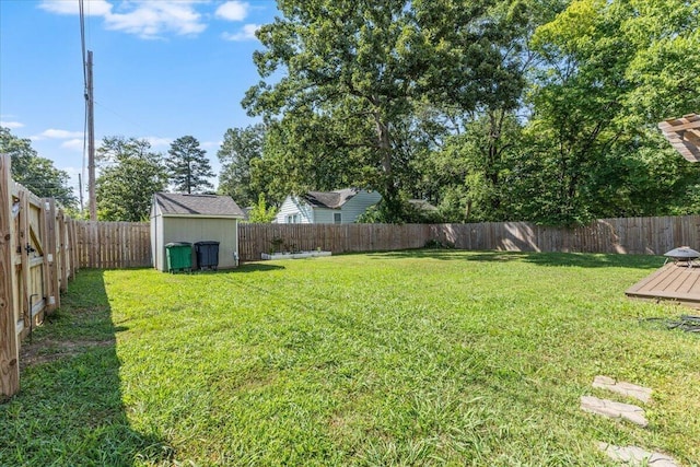 615 S Moore Rd, Chattanooga, TN 37412 - fenced backyard featuring a storage shed