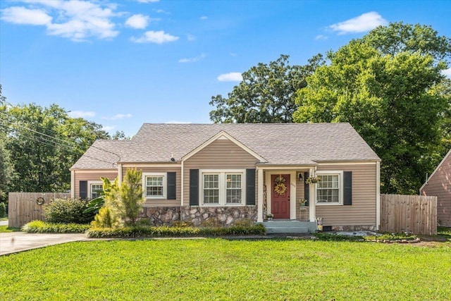 615 S Moore Rd, Chattanooga, TN 37412 - view of front of home with stone siding and a shingled roof