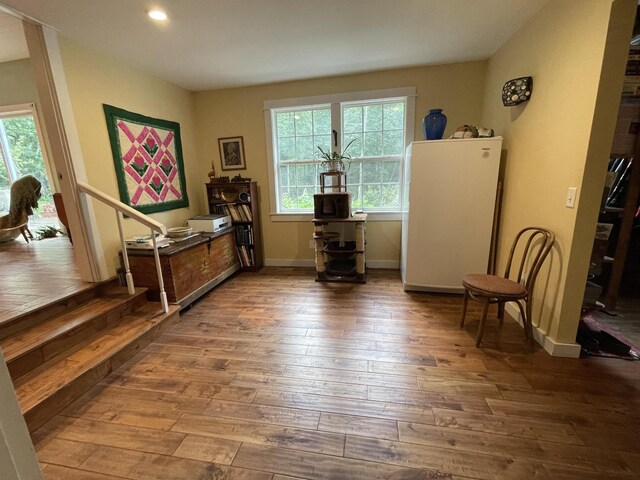407 Cedar Rd, Pikeville, TN 37367 - office area featuring wood-type flooring and recessed lighting