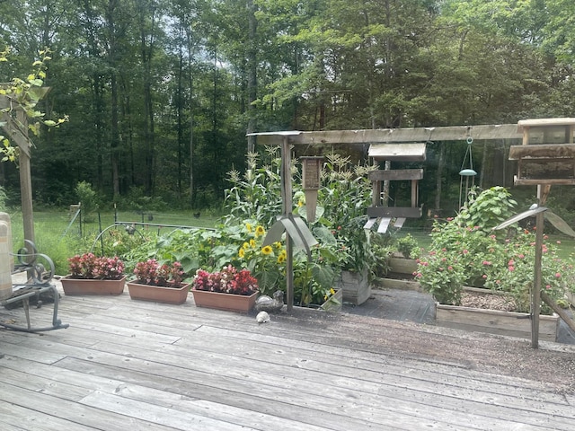 407 Cedar Rd, Pikeville, TN 37367 - view of wooden deck