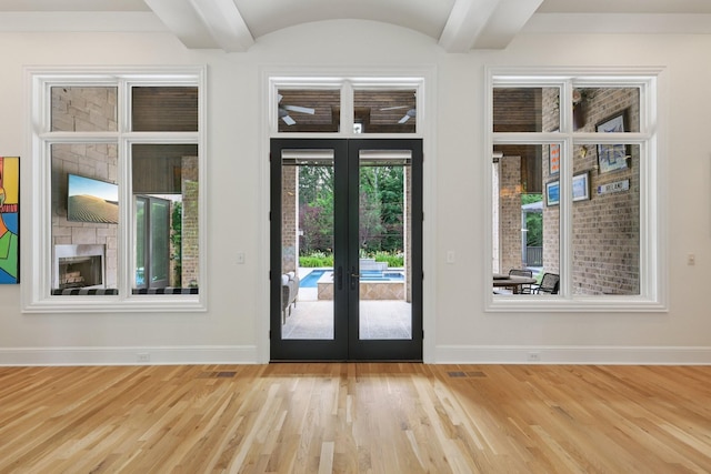3 Annandale, Nashville, TN 37215 - doorway to outside featuring french doors and wood finished floors