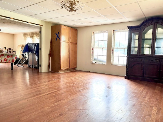 122 W Lake St, Camden, TN 38320 - foyer entrance with a drop ceiling and light wood-type flooring