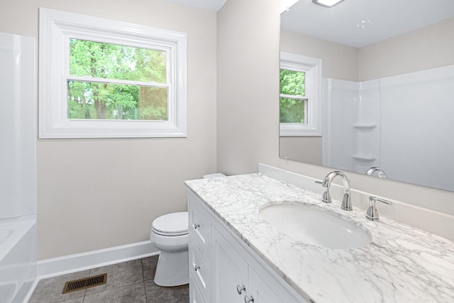 101 Arnold Ln, Murfreesboro, TN 37127 - full bathroom featuring vanity, tile patterned floors, and bathtub / shower combination