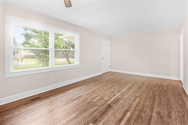 101 Arnold Ln, Murfreesboro, TN 37127 - empty room featuring wood finished floors and crown molding