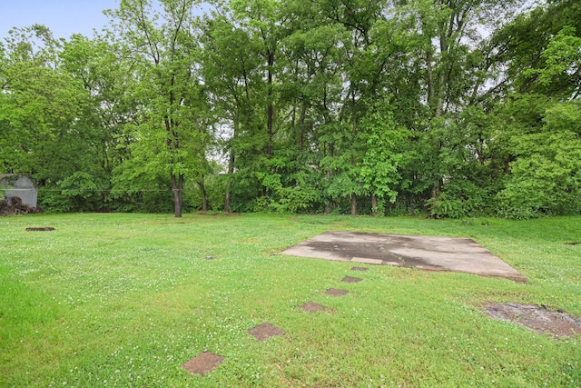 101 Arnold Ln, Murfreesboro, TN 37127 - view of green lawn featuring a patio