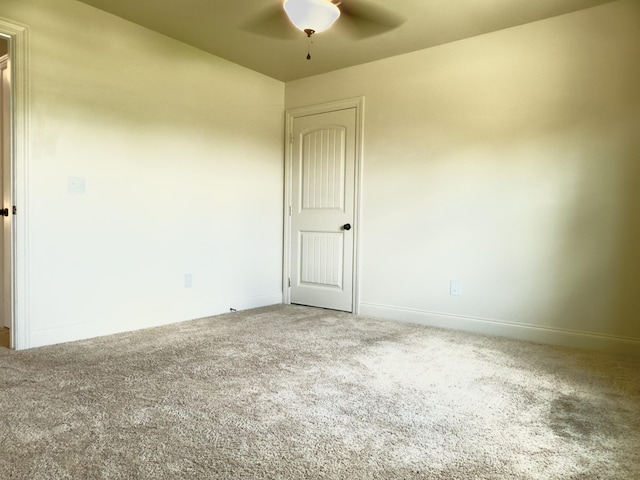 5120 Prickly Pine Pl, Murfreesboro, TN 37129 - spare room with a ceiling fan and carpet floors