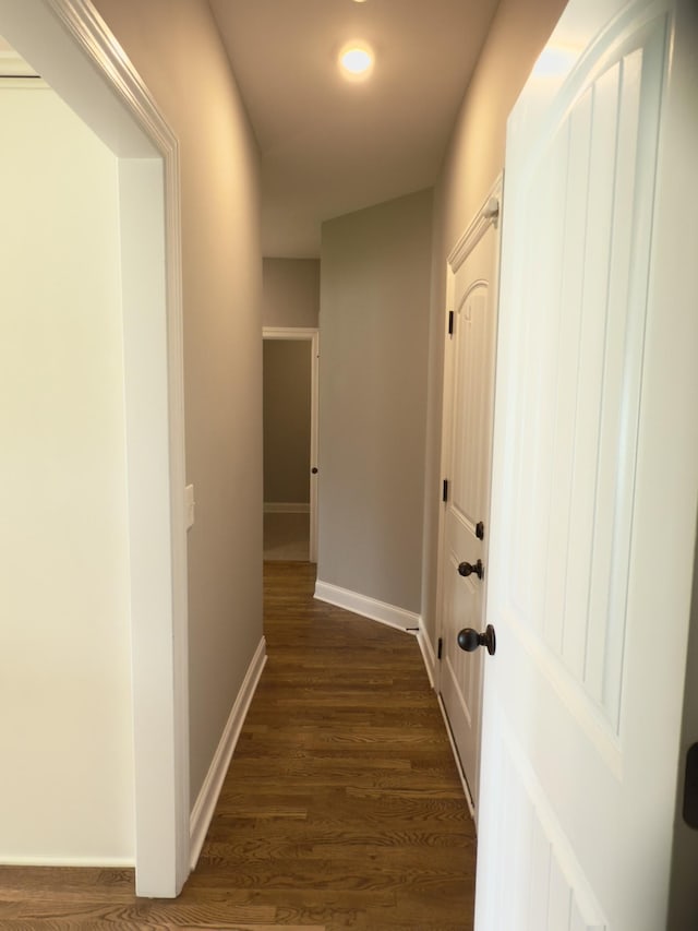 5120 Prickly Pine Pl, Murfreesboro, TN 37129 - hall with dark wood-style flooring and recessed lighting