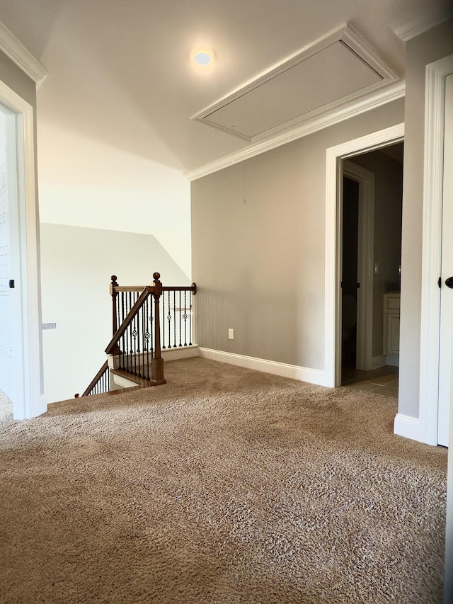 5120 Prickly Pine Pl, Murfreesboro, TN 37129 - unfurnished room with attic access and carpet flooring