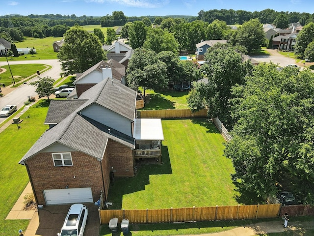 114 Deerview Dr, Columbia, TN 38401 - aerial view of property and surrounding area