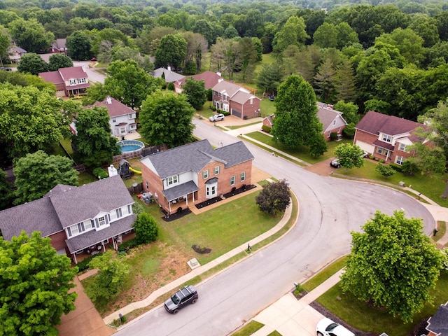 114 Deerview Dr, Columbia, TN 38401 - aerial perspective of suburban area