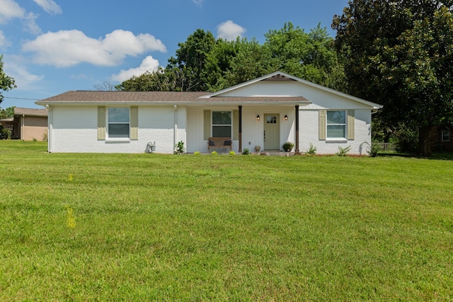 4893 Rainer Dr, Old Hickory, TN 37138 - single story home featuring a front lawn and brick siding