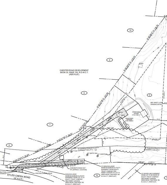 7103A Kyles Creek Dr, Fairview, TN 37062 - survey map / technical document