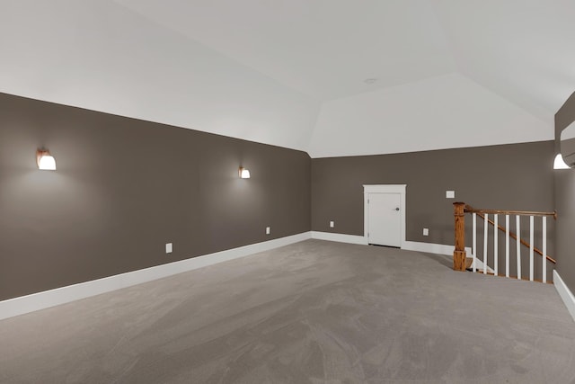 3699 Sweethome Rd, Ashland City, TN 37015 - bonus room with lofted ceiling and carpet flooring