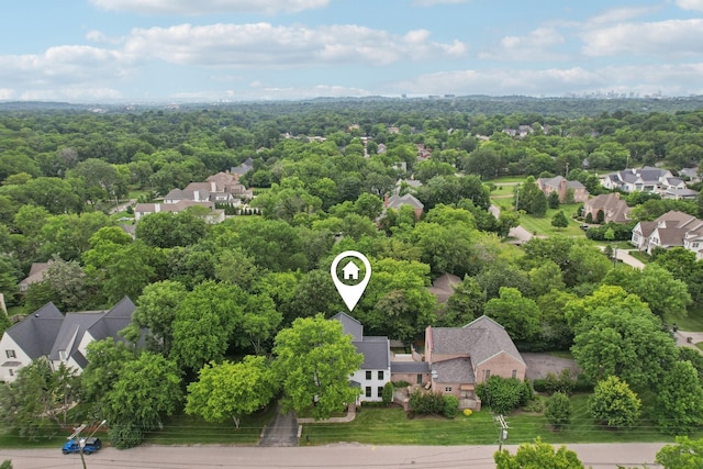 3600 Colewood Dr, Nashville, TN 37215 - aerial perspective of suburban area