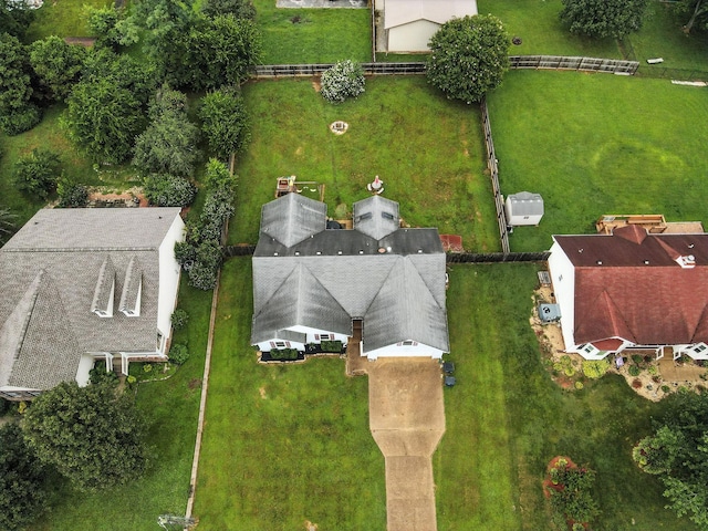 206 Cross Valley Dr, Columbia, TN 38401 - bird's eye view