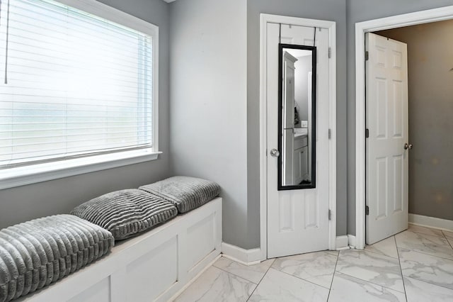 206 Cross Valley Dr, Columbia, TN 38401 - bedroom featuring light marble finish flooring and multiple windows