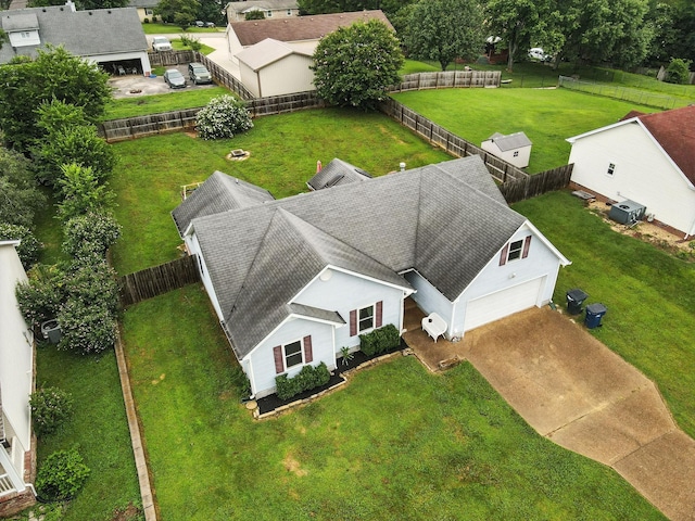 206 Cross Valley Dr, Columbia, TN 38401 - aerial view of property and surrounding area