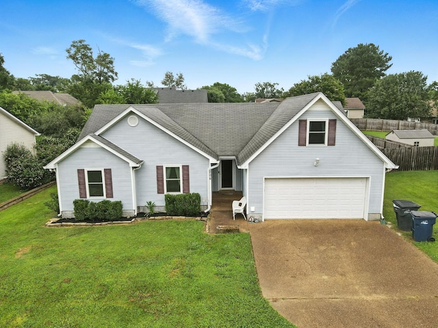 206 Cross Valley Dr, Columbia, TN 38401 - traditional-style house featuring concrete driveway and a garage