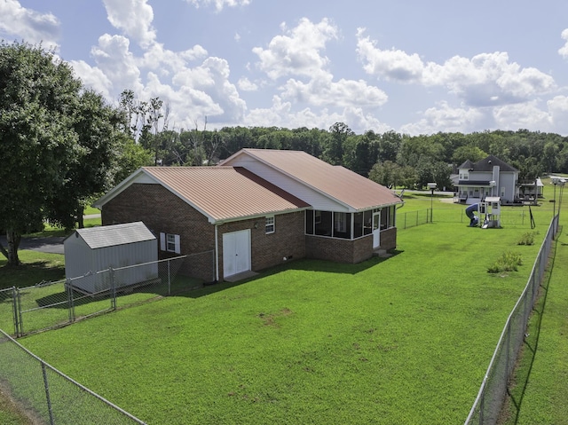 127 Fisherdale Dr, Decaturville, TN 38329 - view from above of property