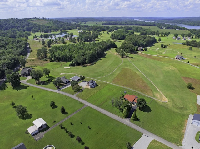 127 Fisherdale Dr, Decaturville, TN 38329 - aerial view of property and surrounding area featuring a nearby body of water