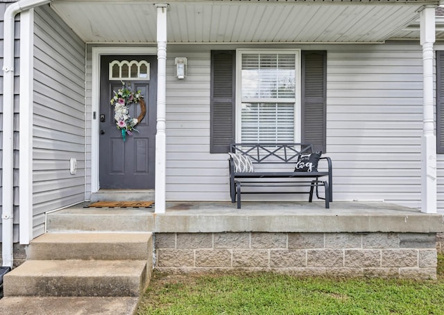 261 Golden Pond Ave, Oak Grove, KY 42262 - entrance to property with a porch