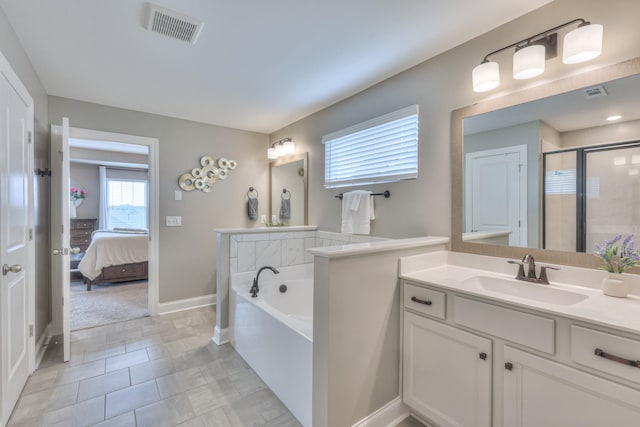 2064 Hedgelawn Dr, Lebanon, TN 37090 - full bath with a garden tub, vanity, a shower stall, and ensuite bathroom