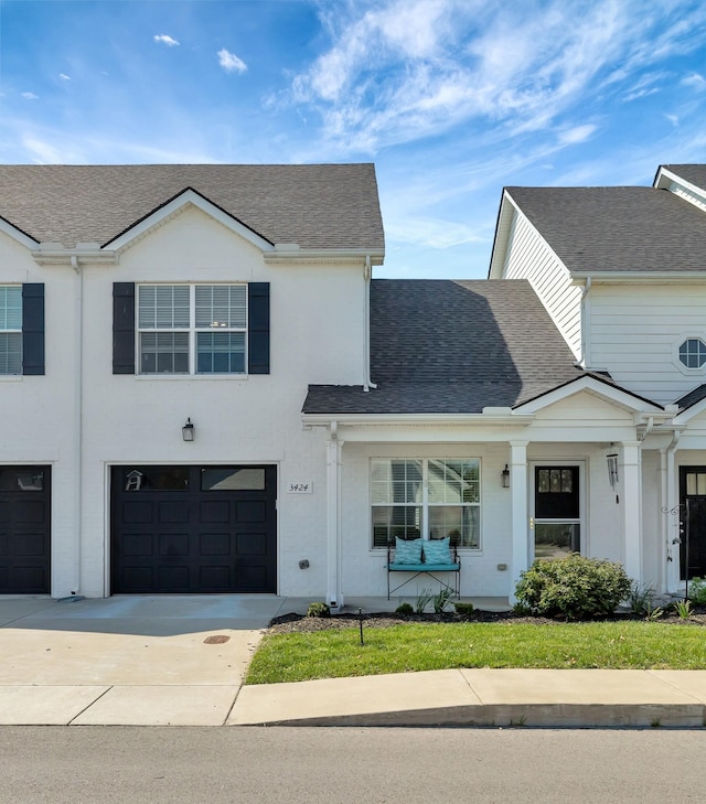 3424 Learning Ln, Murfreesboro, TN 37128 - view of front of house with an attached garage, driveway, and a shingled roof