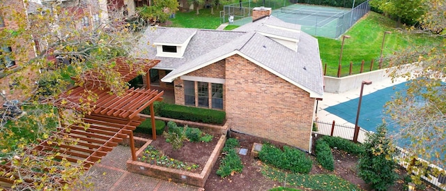 281 Glenstone Cir, Brentwood, TN 37027 - aerial view of property and surrounding area