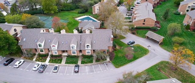 281 Glenstone Cir, Brentwood, TN 37027 - aerial overview of property's location featuring nearby suburban area