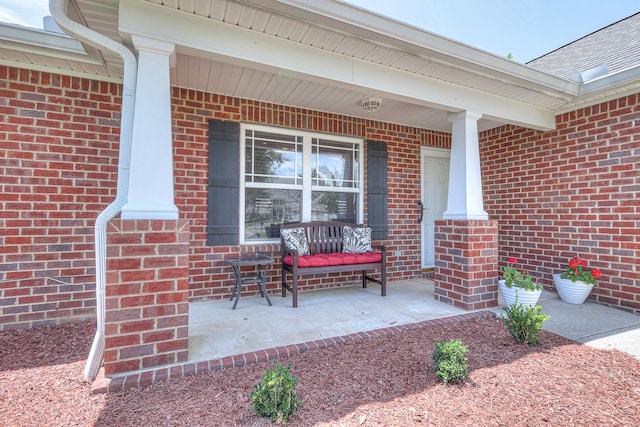 1005 Lark Ct, Spring Hill, TN 37174 - view of covered porch