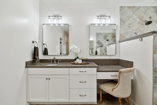 4376 Pretoria Run, Murfreesboro, TN 37128 - full bathroom with vanity and tiled shower
