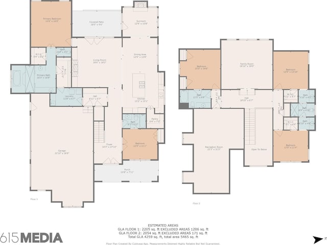 4376 Pretoria Run, Murfreesboro, TN 37128 - view of floor plan / room layout