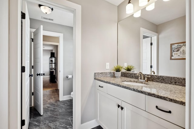 4376 Pretoria Run, Murfreesboro, TN 37128 - bathroom with marble look tile flooring and vanity