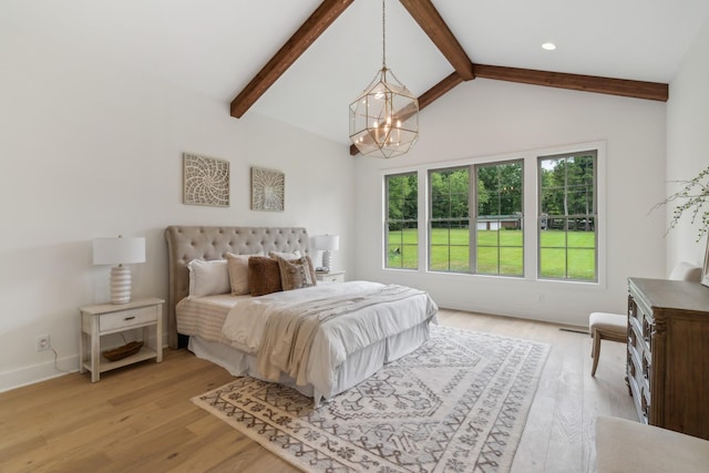 0 Horn Spgs, Lebanon, TN 37087 - bedroom featuring light wood-style floors and a chandelier