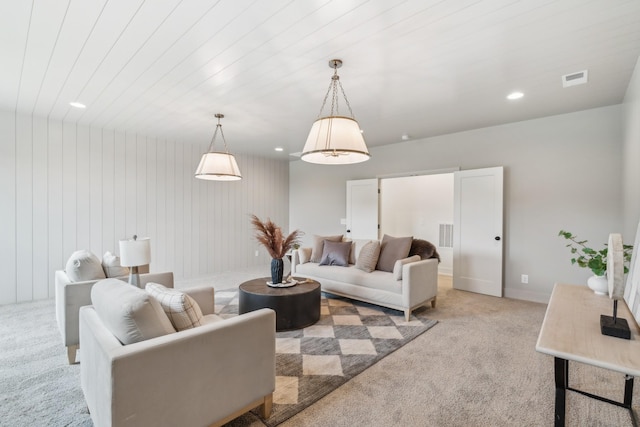 0 Horn Spgs, Lebanon, TN 37087 - living room with light carpet and recessed lighting