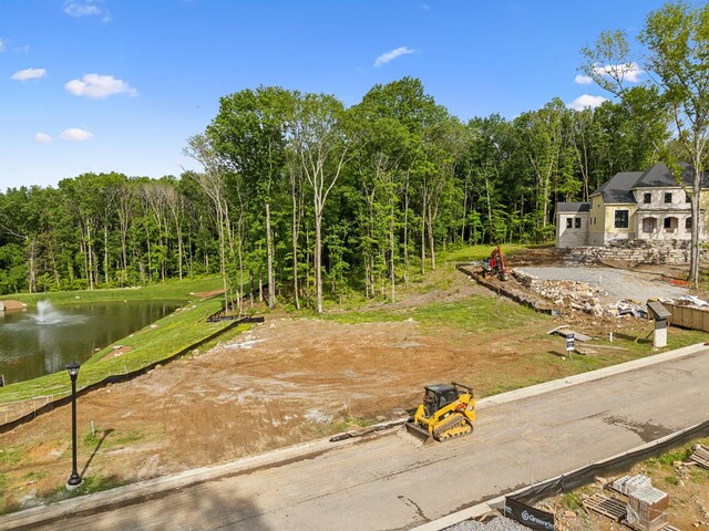 1706 Reflection Ln, Brentwood, TN 37027 - bird's eye view of a nearby body of water and a heavily wooded area