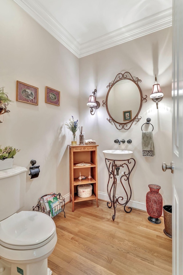 1660 Stokley Ln, Old Hickory, TN 37138 - bathroom with wood finished floors and ornamental molding
